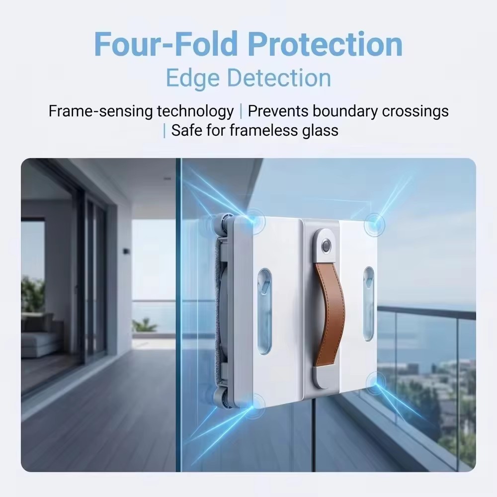 Main product image of 3500PA Window Cleaning Robot, Dual Water Spray, Anti-Fall