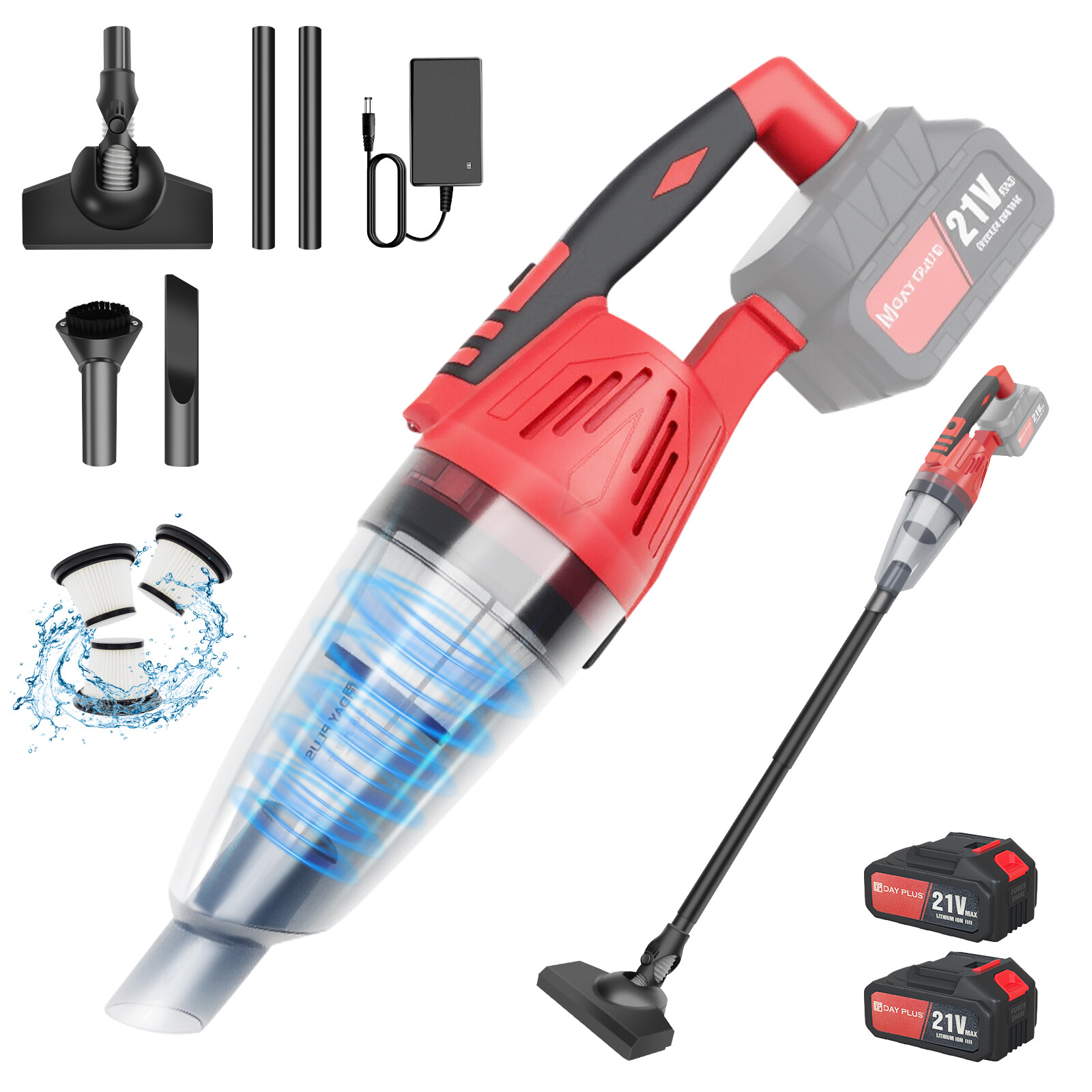 Main product image of Car Vacuum Cleaner, Wet/Dry, Cordless, Handheld