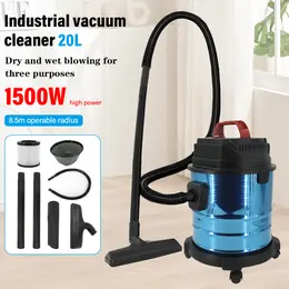 Product image of 20L 1500W Wet/Dry Shop Vacuum Cleaner with Blower Function and Wheels