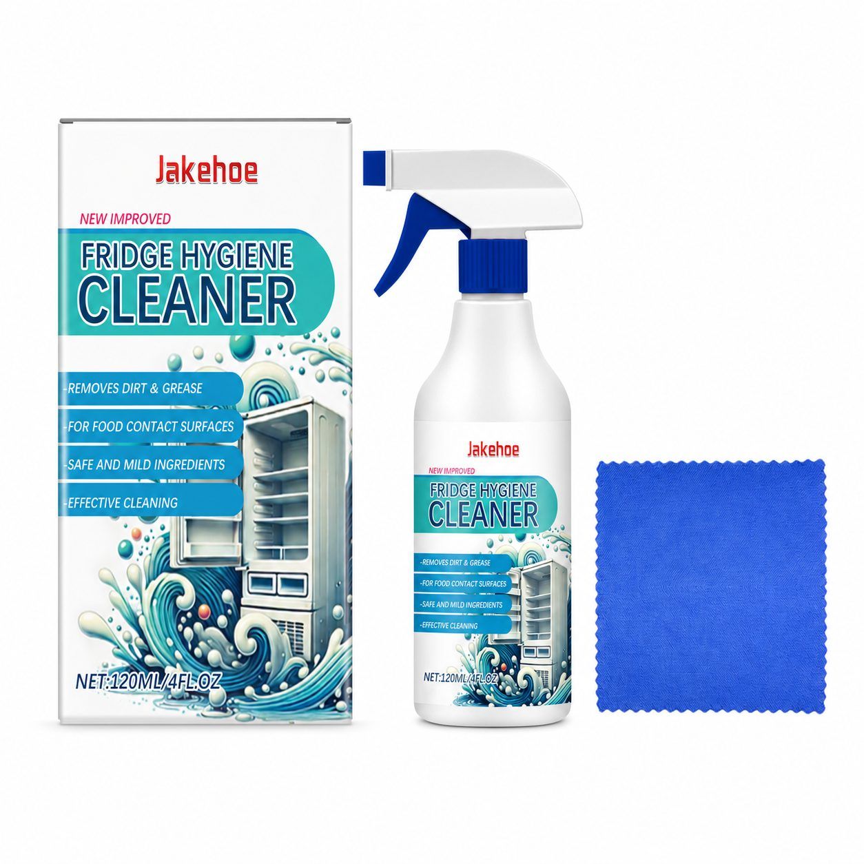 Main product image of JAKEHOE Refrigerator Cleaning Kit, 1-Piece
