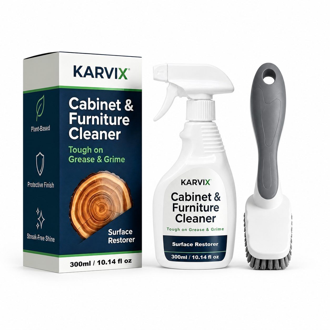 Main product image of KARVIX Cabinet and Furniture Cleaner, 300 ml