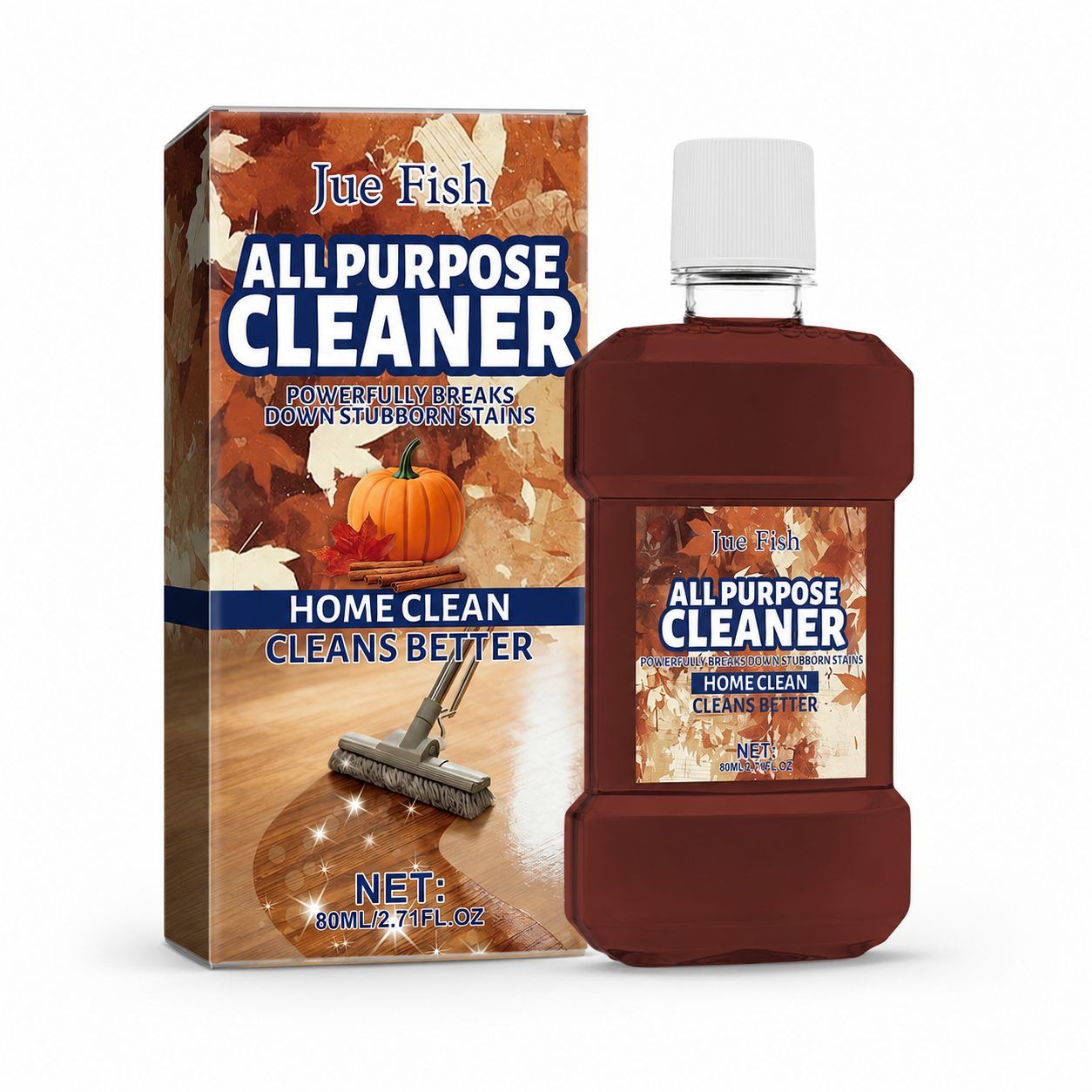 Main product image of JUE FISH Multipurpose Cleaner Liquid, 80 ml Bottle