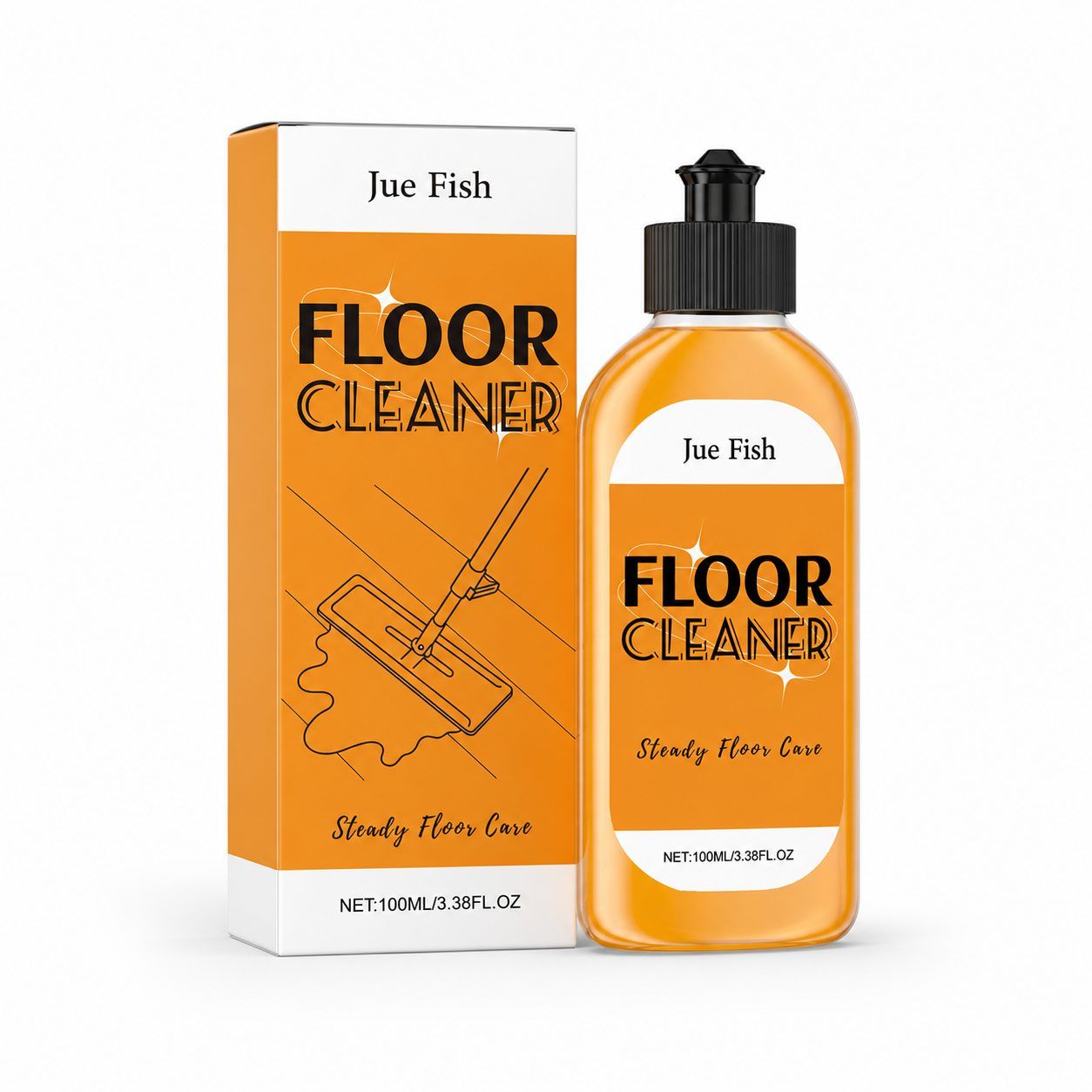Main product image of JUE FISH Floor Cleaning Liquid, 100 ml Bottle