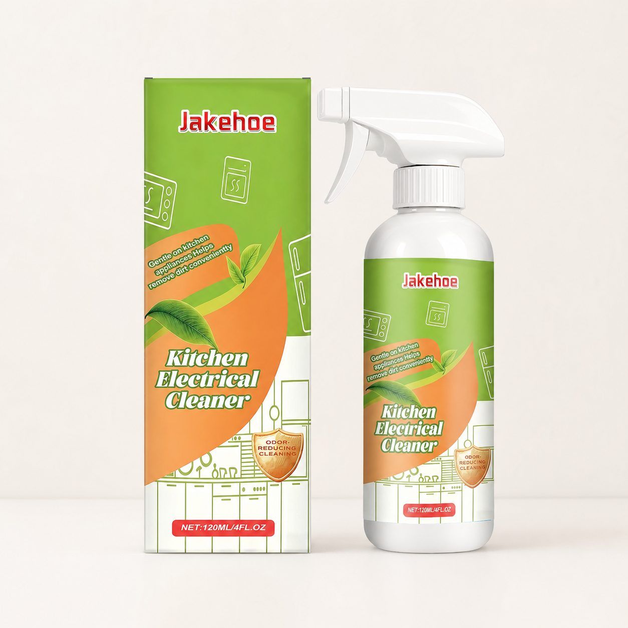 Main product image of JAKEHOE Kitchen Appliance Cleaner Spray, 120 ml