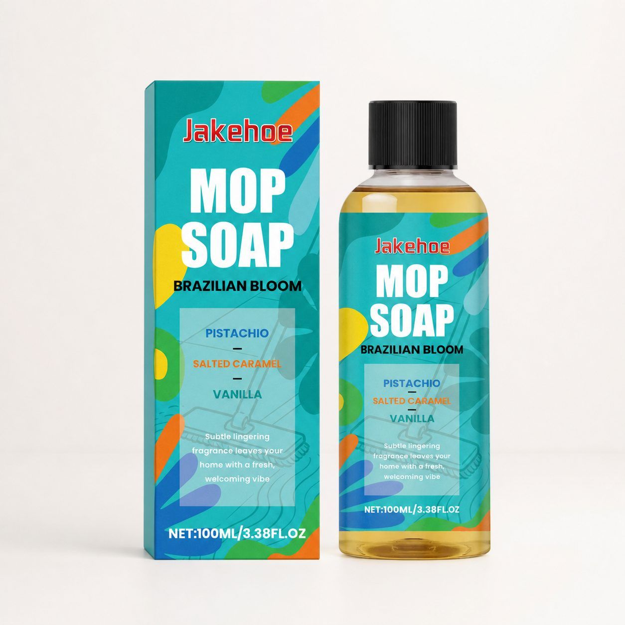 Main product image of JAKEHOE Scented Floor Mop Cleaning Liquid, 100 ml Bottle