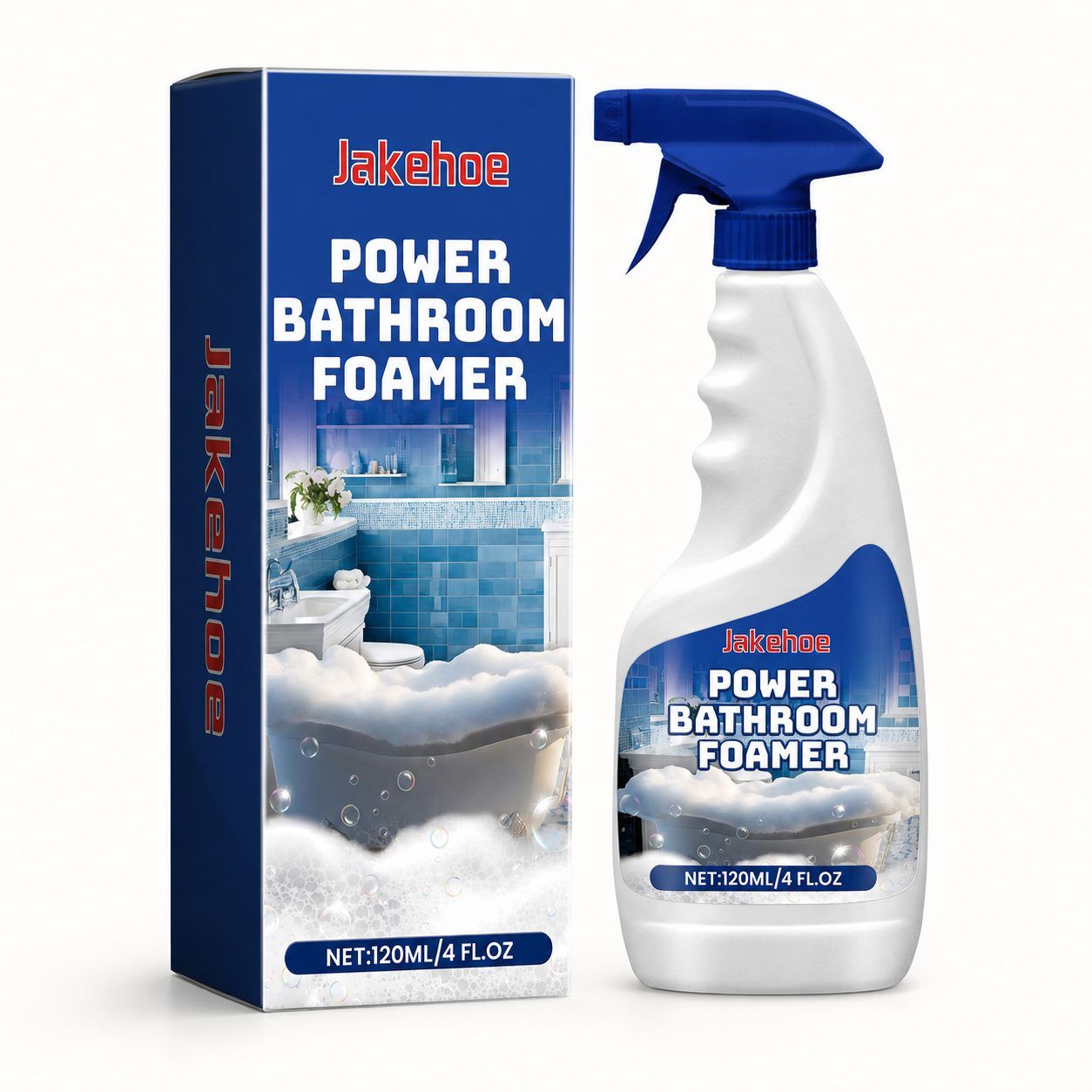 Main product image of JAKEHOE Multipurpose Foam Cleaner Spray, 120 g