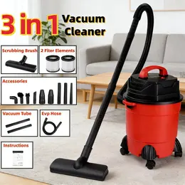 Product image of 1500W Wet/Dry Bagless Cylinder Vacuum Cleaner, 15L