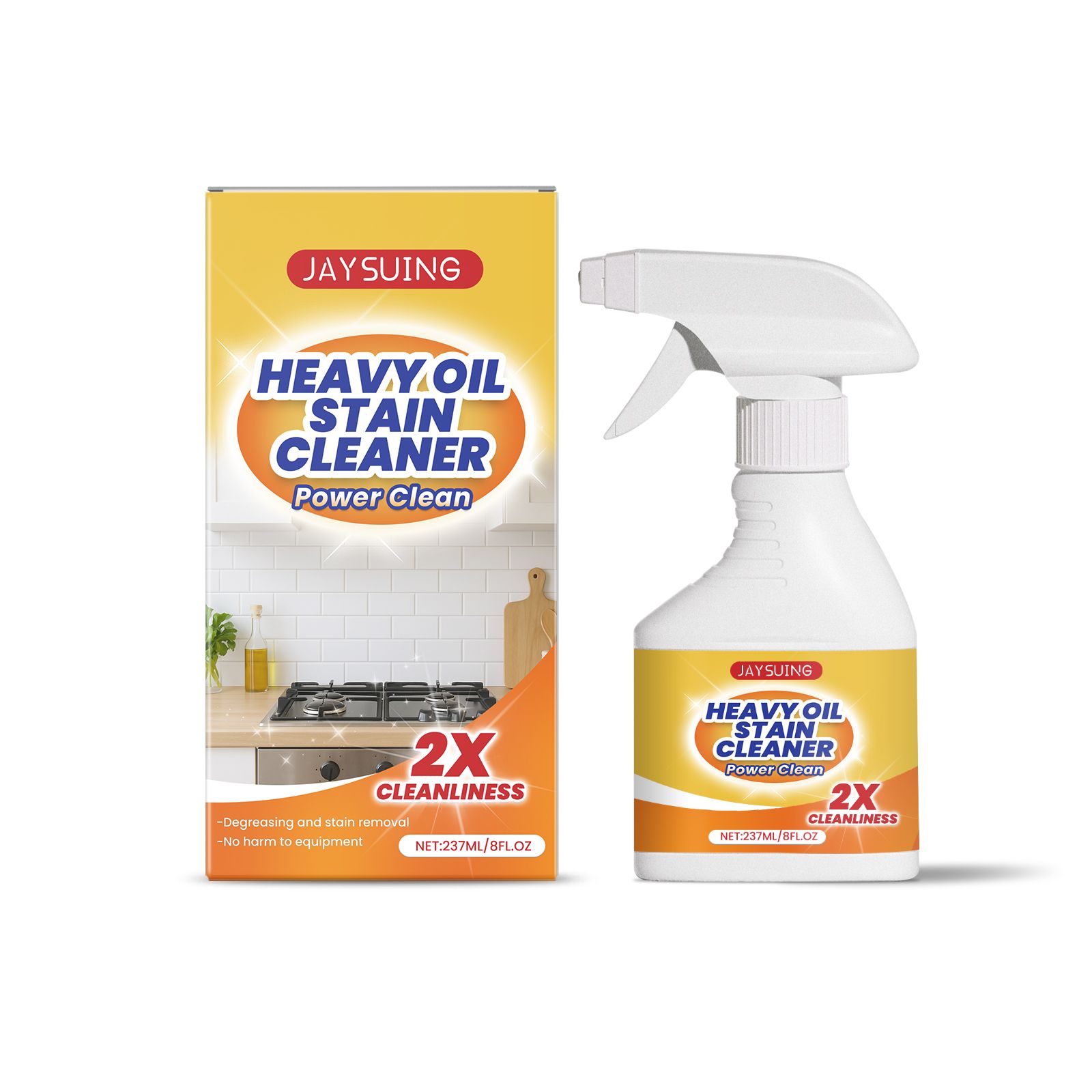 Main product image of JAYSUING Kitchen Grease Cleaner Spray, 237 ml