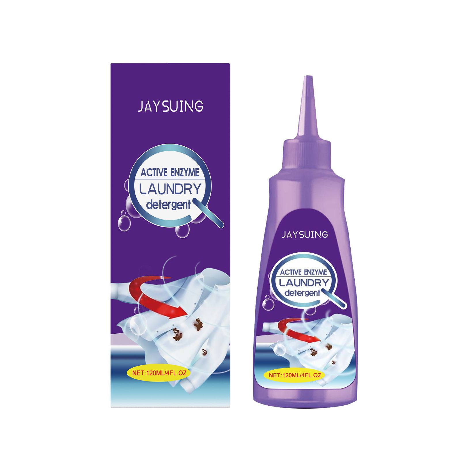 Main product image of JAYSUING Enzyme Laundry Detergent, 120 ml Bottle