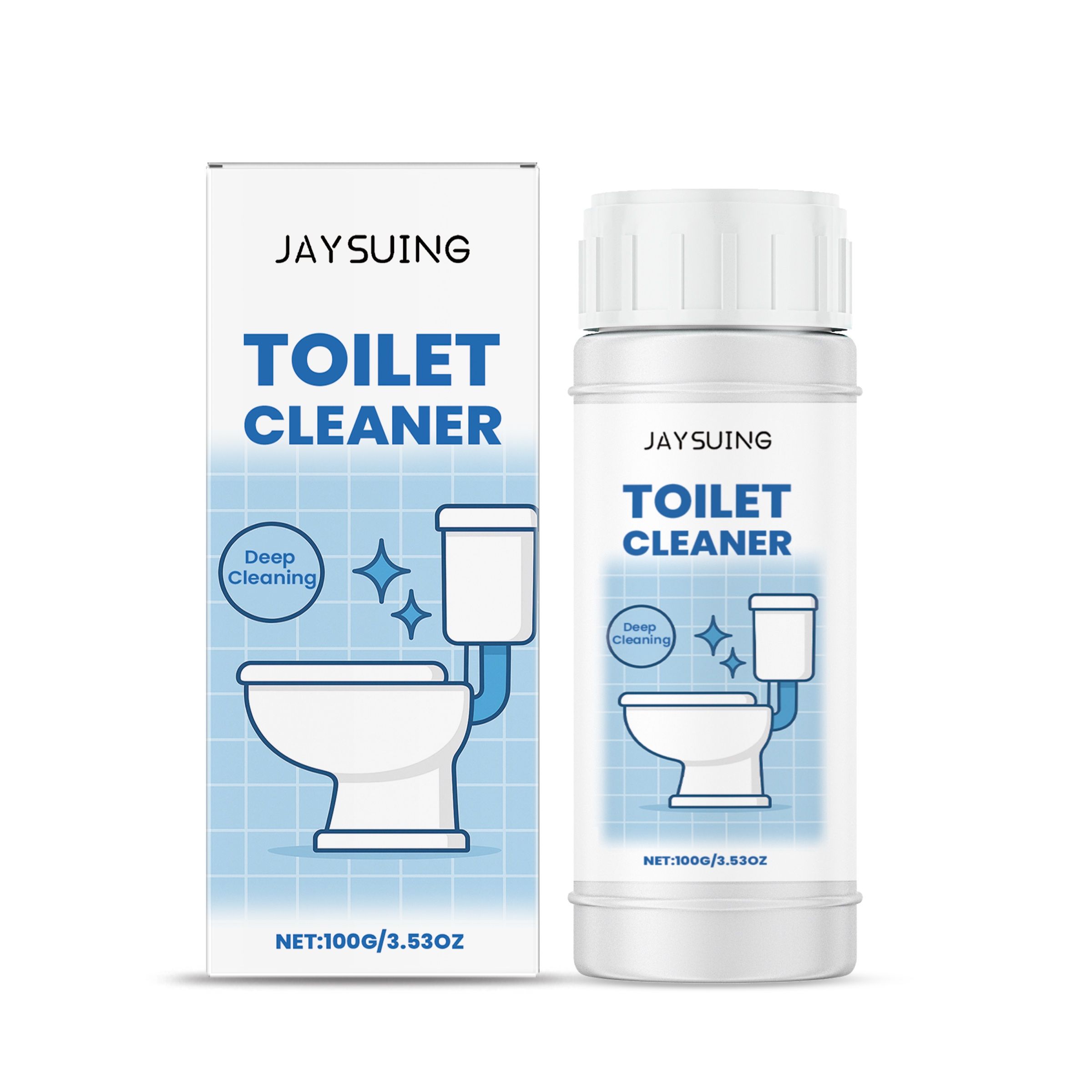 Main product image of JAYSUING 100g Toilet Cleaning Powder, Single Bottle