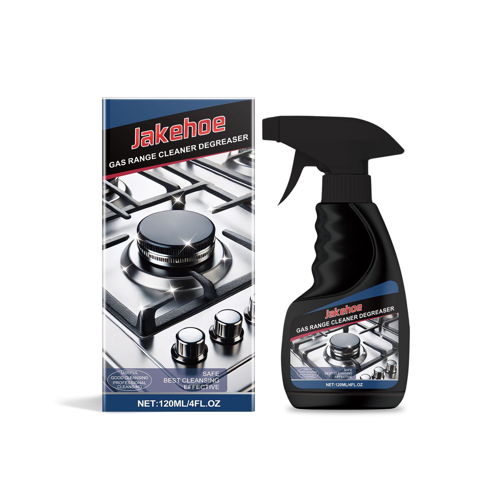 Main product image of JAKEHOE Gas Stovetop Cleaner Spray, 120 ml