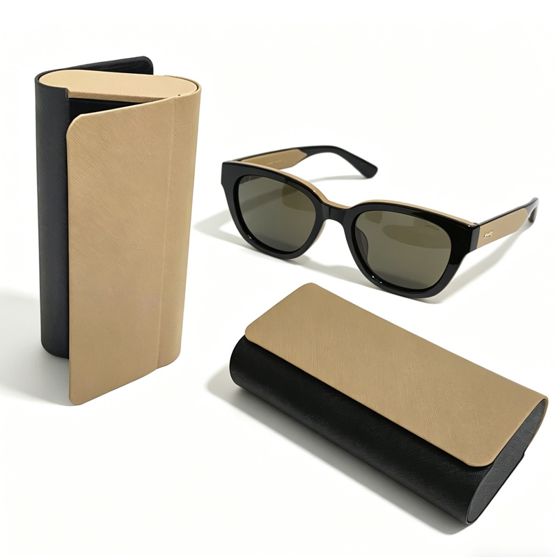 Dual Glasses Case 2-in-1  Double Eyeglasses Case For Women & Men