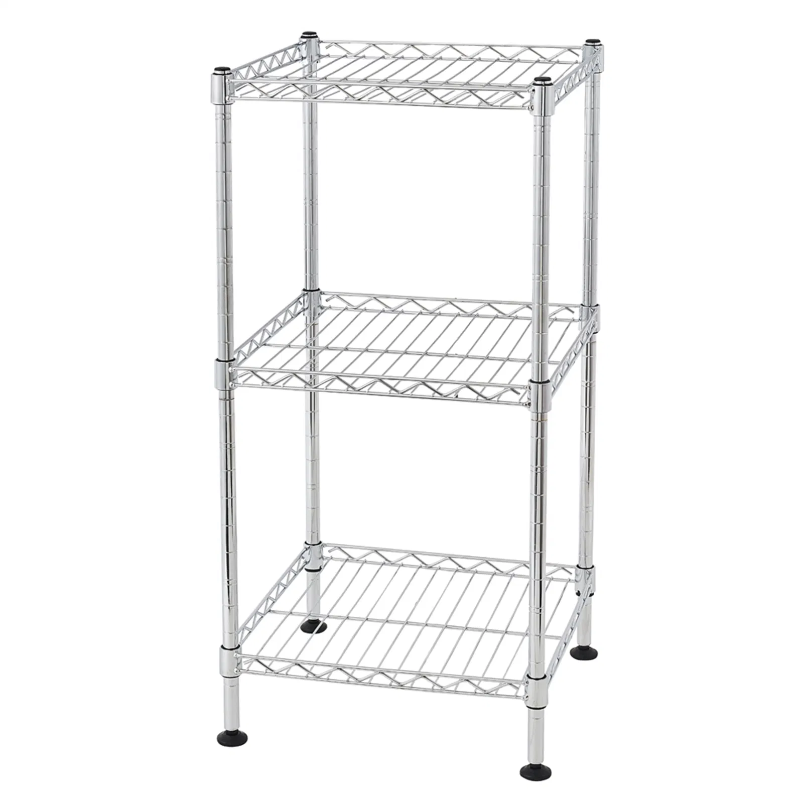 Main product image of 3-Tier Steel Wire Shelving Tower