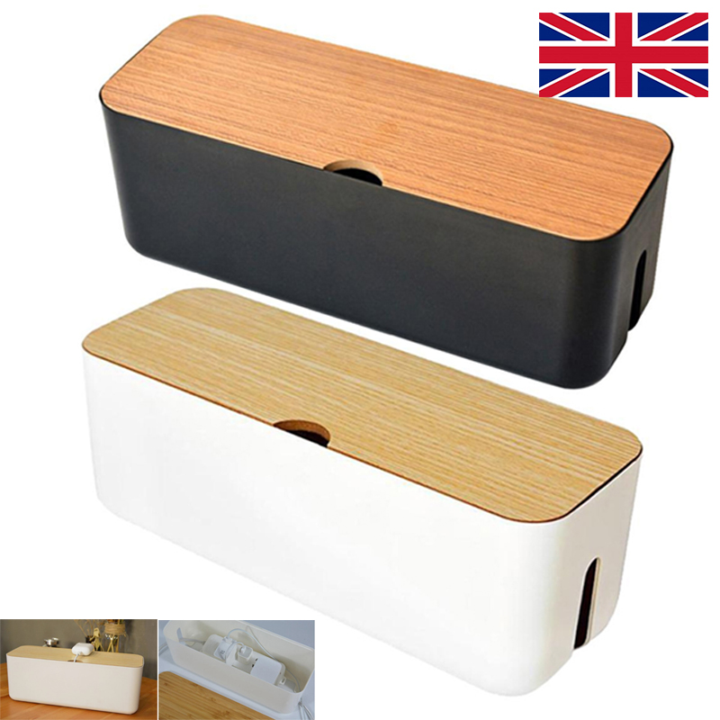 Main product image of Plug Cable Storage Box Wire Management Socket Safety Tidy Organizer Home Tool UK