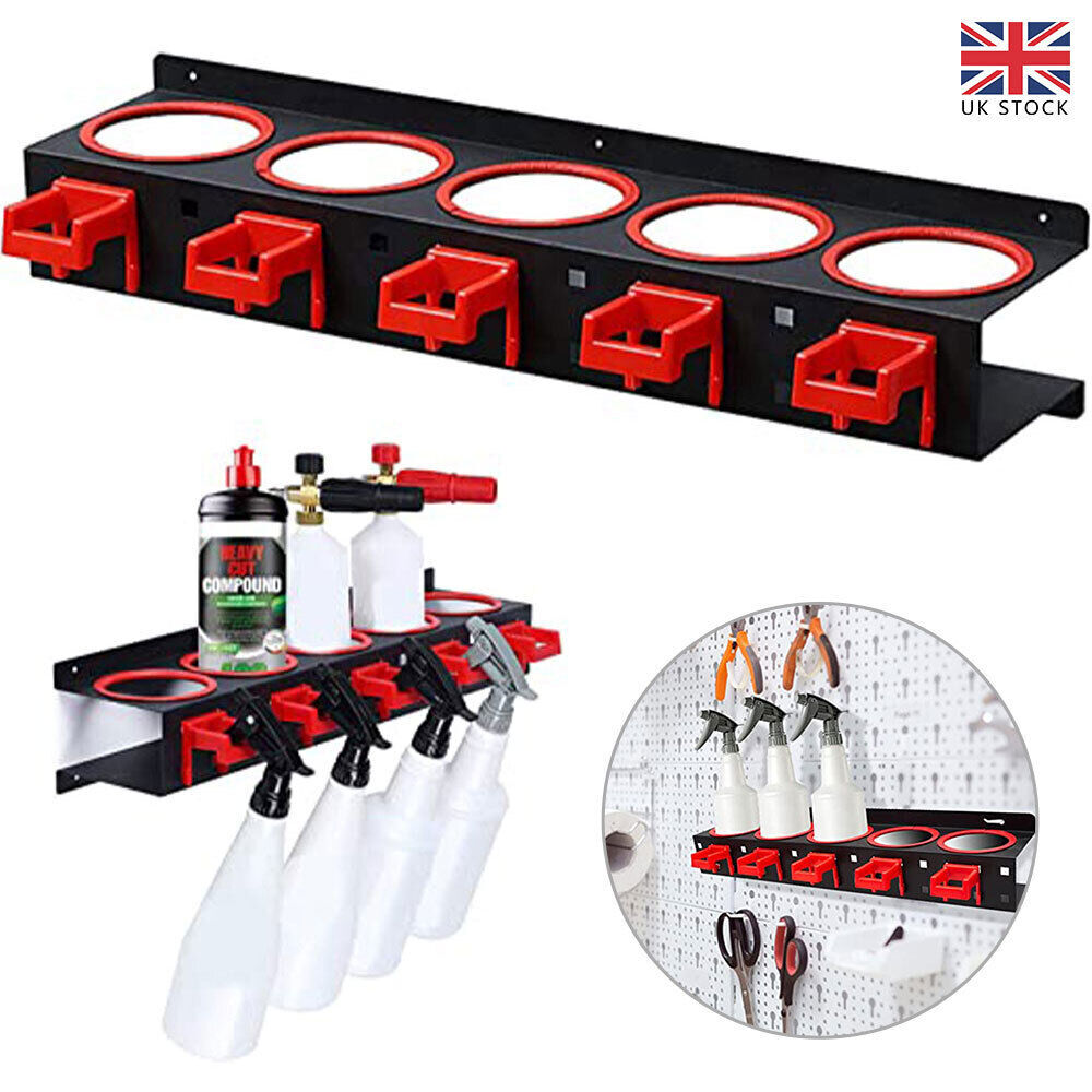 Main product image of Wall Mounted Spray Bottle and Aerosol Can Holder for Van and Garage