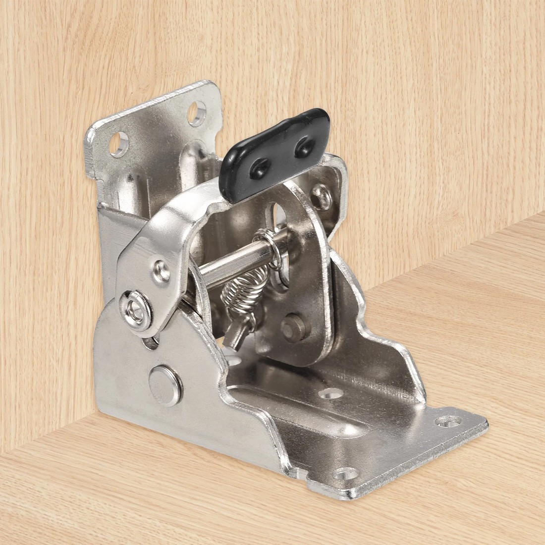 Main product image of 4x Folding Table Chair Leg Hinges 90 Degree Self-Locking Bracket Hinge Hardware