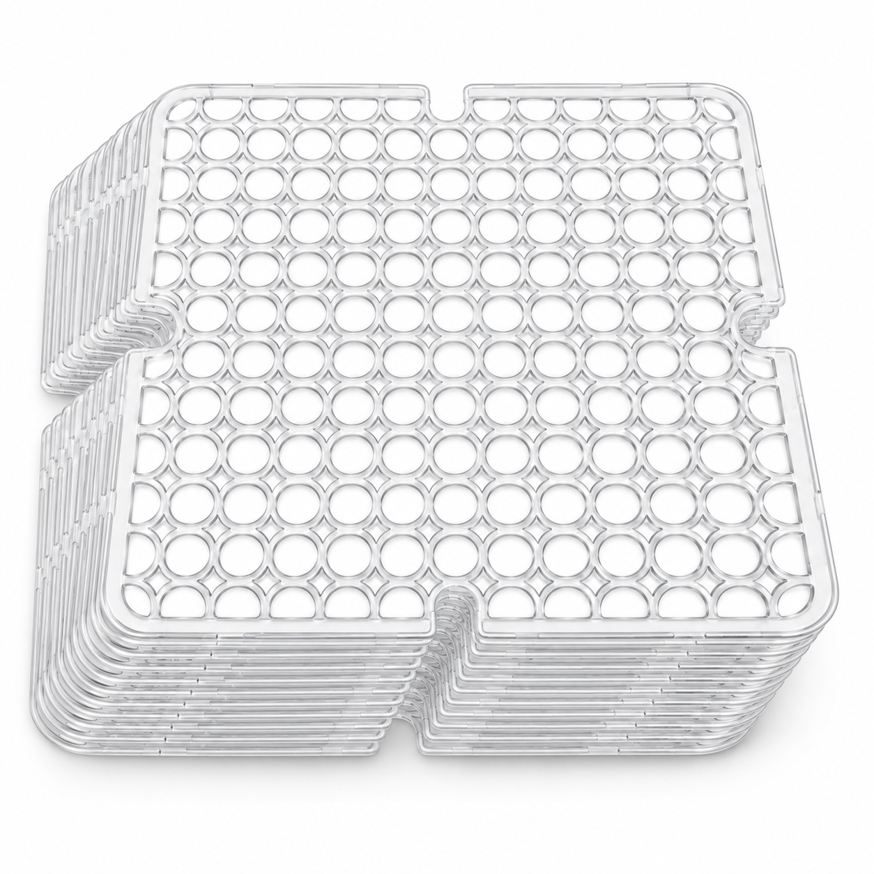Main product image of Mat Sink Square 28x28cm Transparent