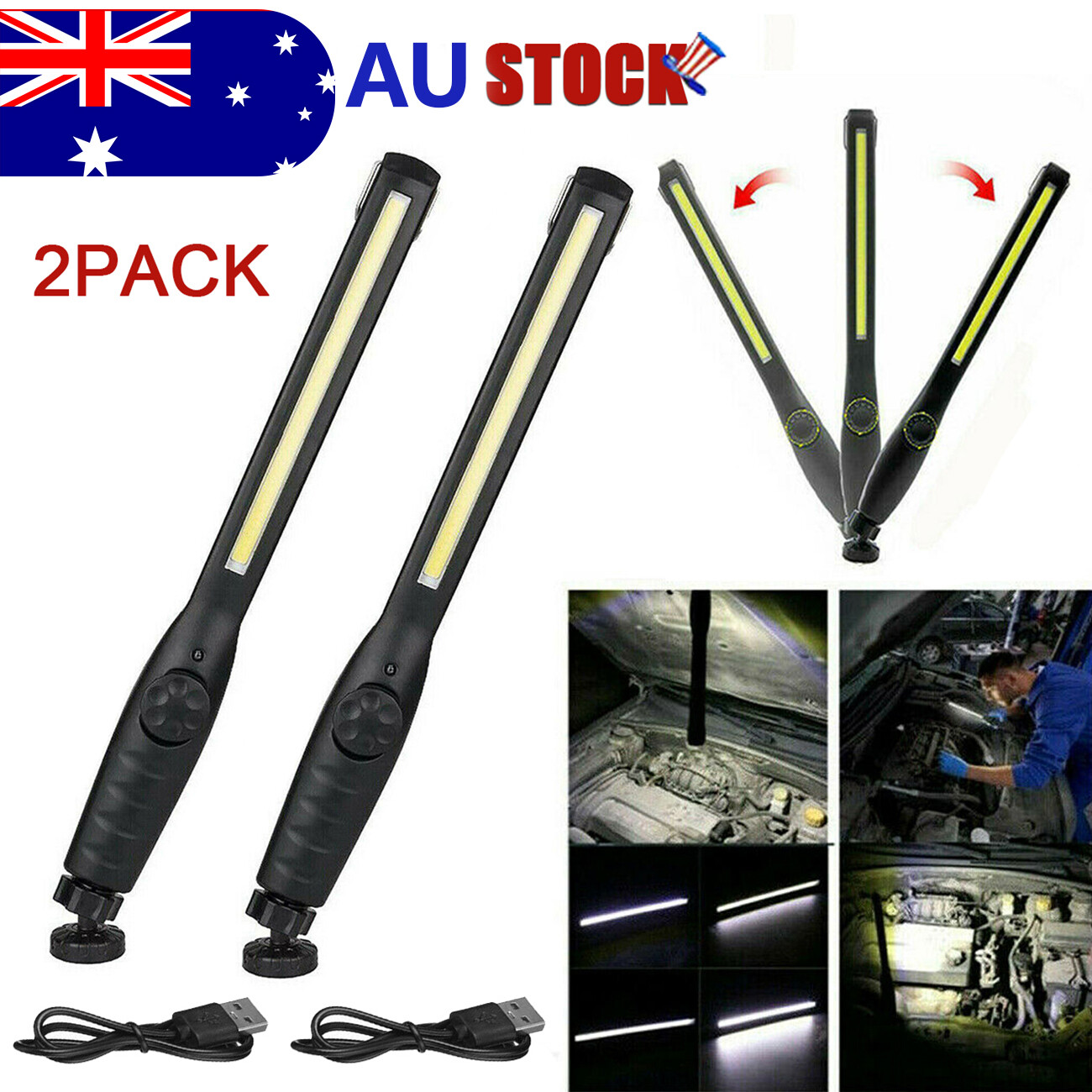Main product image of LED USB Rechargeable Flexible Magnetic Work Light