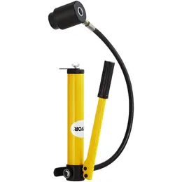 Product image of 15 Ton Hydraulic Knockout Punch Driver Kit, 12.7mm-101.6mm, 10 Dies