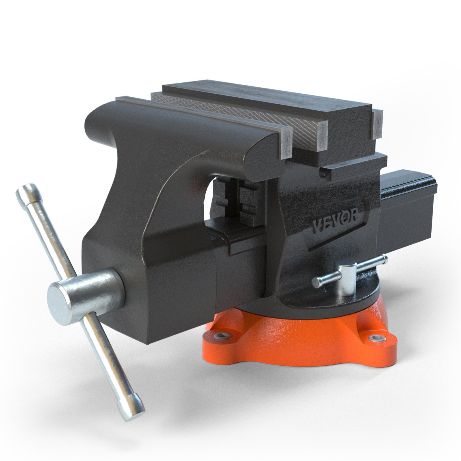 Main product image of Bench Vise, Jaw 16.5 cm, Front Opening 16.5 cm, Reverse 23.6 cm, Rotating Base
