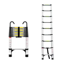 8.5FT Telescopic Aluminum Ladder For Home And Outdoor Use