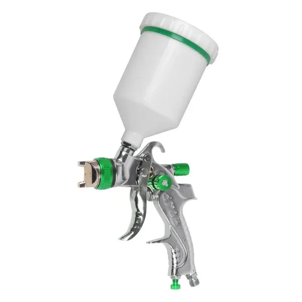 Main product image of HVLP Pneumatic Spray Gun With 1.4/1.7/2.0mm Nozzles, 600ml Cup, Air Pressure Gauge & Filter System - Low Air Pressure High Atomization Sprayer For Automotive, DIY, Furniture