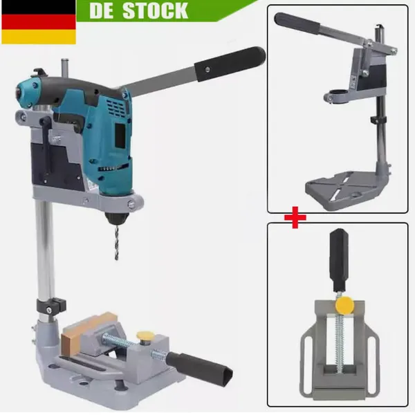 Main product image of Professional Grade 400mm Drill Press Stand | Precision & Safety For Vertical Drilling | Universal Fit For Hand Drills (38-43mm) | Ideal For Workshop & DIY Projects