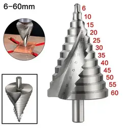 6-60 Mm HSS Titanium Milling Cutter Countersink Step Drill Cone Drill Peel Drill Cone Drill
