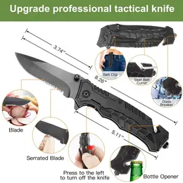 Emergency Survival Kit 30 In 1 Professional Survival Gear Equipment First Aid Supplies For SOS Tactical Hiking Hunting Camping