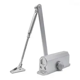 Fire Door Closer Hydraulic Silent Auto-Close For Interior/Commercial Use Easy Install Heavy Duty Adjustable Spring Mechanism 071 Large Size