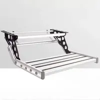 Product image of Manual Single Layer RV Step, Anti-slip Aluminum Alloy Pedals, Anodized
