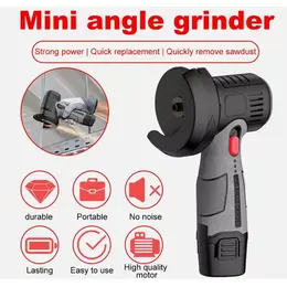 12V Cordless Cut-Off Tool, Mini Angle Grinder, Electric Flex With 2 Batteries