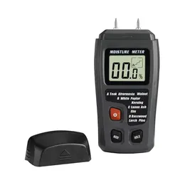 Digital LCD Moisture Detector Meter, Dampness Tester For Wood, Caravan, Building Materials