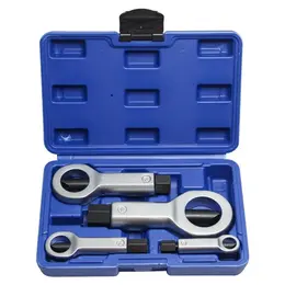 Tools 4pcs Heavy-Duty Nut Splitter Set - Multifunctional Metal Tool For Removing Broken, Damaged, And Corroded Screws And Nuts, Including Durable Rusty Nut Crusher Sturdy Tool