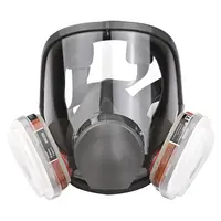 Product image of Reusable Full Face Cover 16 In 1 Gas Cover Organic Vapor Respirator For Painting Machine Polishing Welding Work Protection