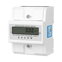 Support Pan European：Three-Phase Electric Meter Certified For DIN Rail 100A 230/400V 3 Phase 4 Wire, NEW