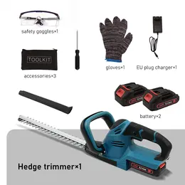 Product image of 24V Cordless Hedge Trimmer, 51 cm Blade, with 2 Batteries & Charger