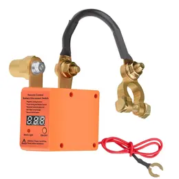 Support Pan European：Automatic Car Battery Disconnect Switch Switch Set With Double Remote Control
