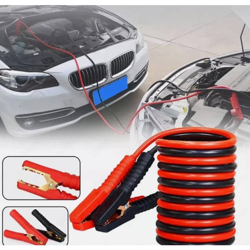 Support Pan European：Jump Leads 50mm² High Performance 3000Amp Battery Cables Truck Car 2x5m
