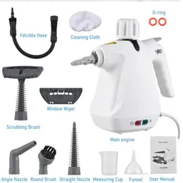 Support Pan European-1000W Handheld Steam Cleaner Steam Cleaner Multi-Cleaner High Pressure Cleaner 280ml