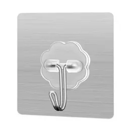 Traceless adhesive hook-transparent color-PVC-6*6cm-10 pieces