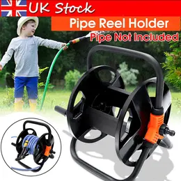 NEW Portable Hose Pipe Reel Garden Cart Free Standing Holder Water Hose 20m UK