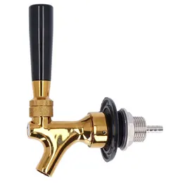 Beer Faucet Stainless Steel Brass Non Adjustable Beer Keg Tap For Bars Restaurants Hotels