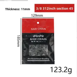 4pcs Original Saw Chain 35cm 3/8" 52 Drive Links 1.1mm, Compatible With Makita DUC353 Chainsaw Models