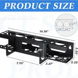Silicone Gun Holder, Multifunctional Silicone Cartridge Storage Rack, Wall-Mounted Metal Tube Organizer Rack For Caulking Tubes