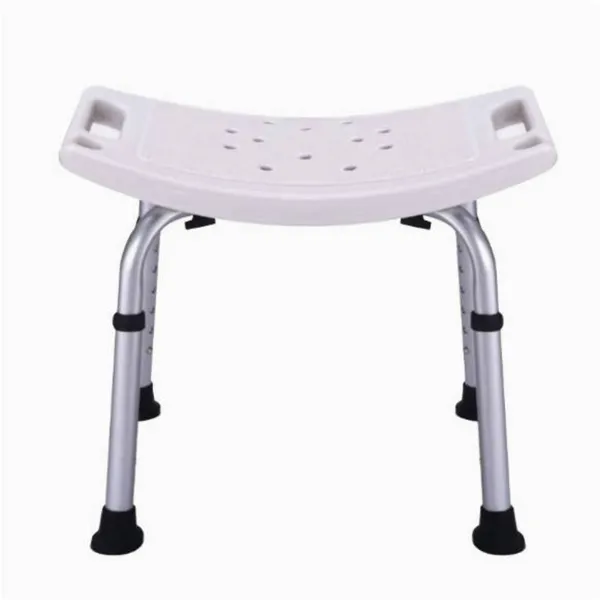 360° Rotatable Adjustable Aluminum Shower Stool Bath Seat