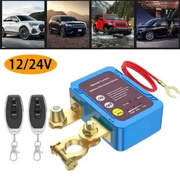 Wireless Remote Control Car Disconnect Switch Battery Disconnect Switch 12v 240A DE