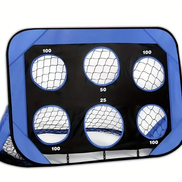 4 In 1 Football Goal Pop-Up Soccer Goal Football Training Goal Net Carry Bag Kids