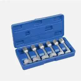 Diesel Injector Line Socket Wrench Set (6 Pieces) - Square Head Design, Compatible With Commonly Used Wrenches, Extensions, Ratchets, Impact Wrenches, Etc