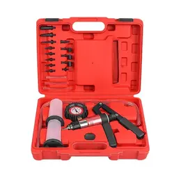 Manual Vacuum Pump Kit - Suitable For Brake System Bleeding, Cooling System Degassing, Liquid Transfer, And Vacuum Component Testing
